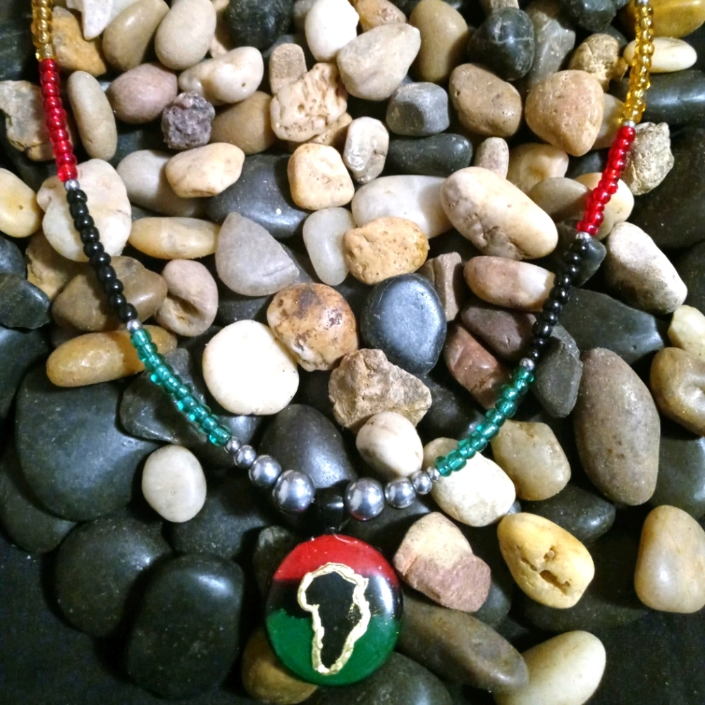 African pendant Necklace